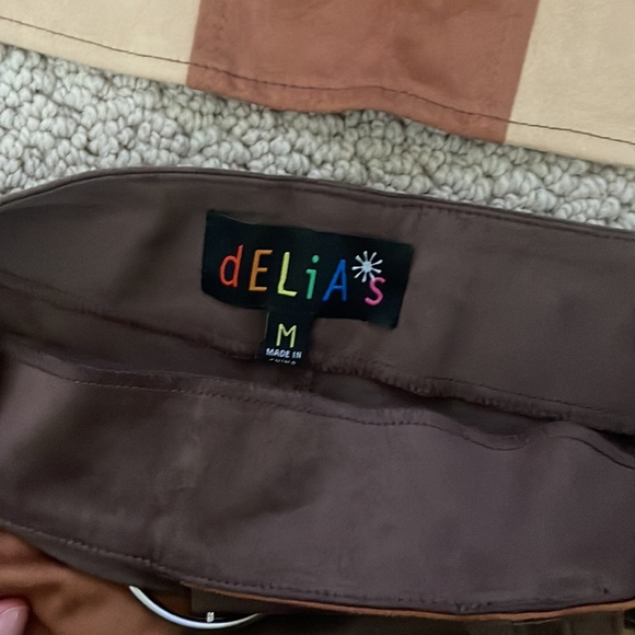 Delia’s Brown Suede Skirt Set - Picture 4 of 5